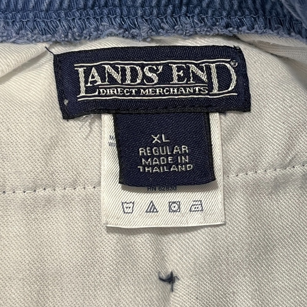 Lands End Shorts Mens XL Relaxed Fit Casual Everyday Workwear Classic Comfort - Picture 2 of 10